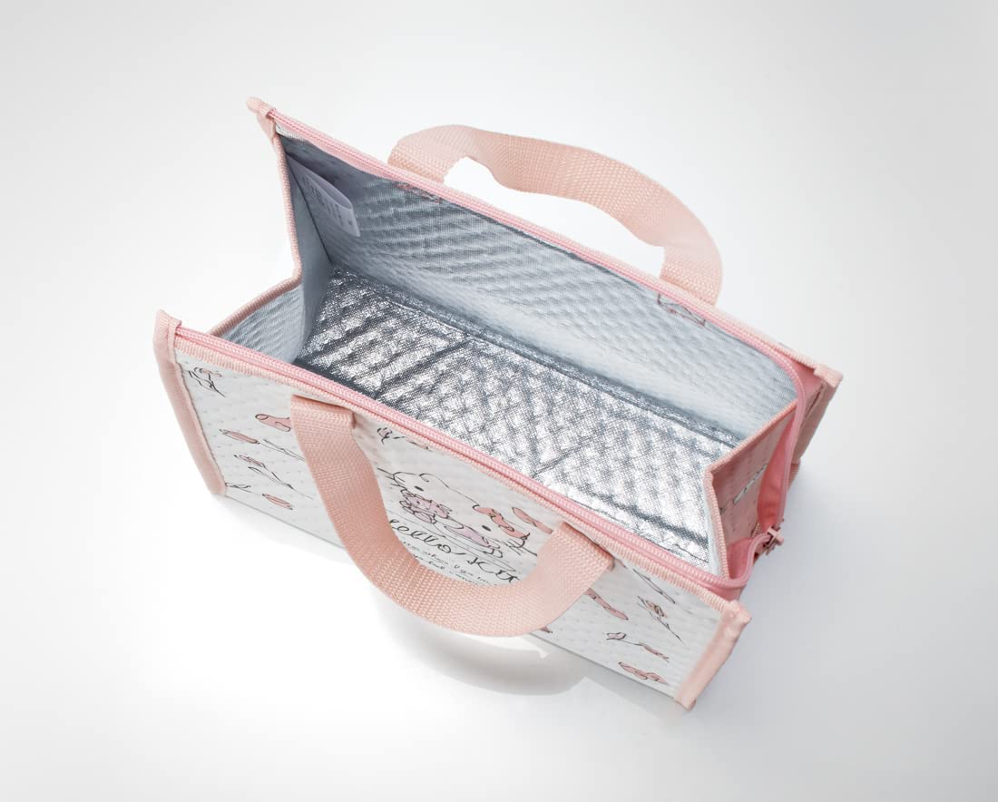 Skater Hello Kitty Line Design Sanrio FBC1-A Non-Woven Cooler Lunch Bag- Japan Figure Store - #1 Bring To You The Best Japanese Goods