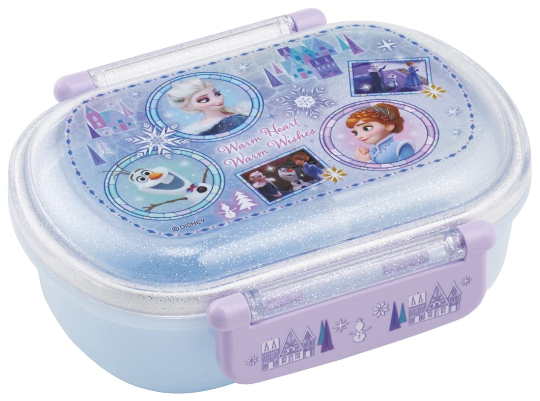 Skater Disney Frozen Antibacterial 360ml Lunch Box for Kids Girls Made in Japan- Japan Figure Store - #1 Bring To You The Best Japanese Goods
