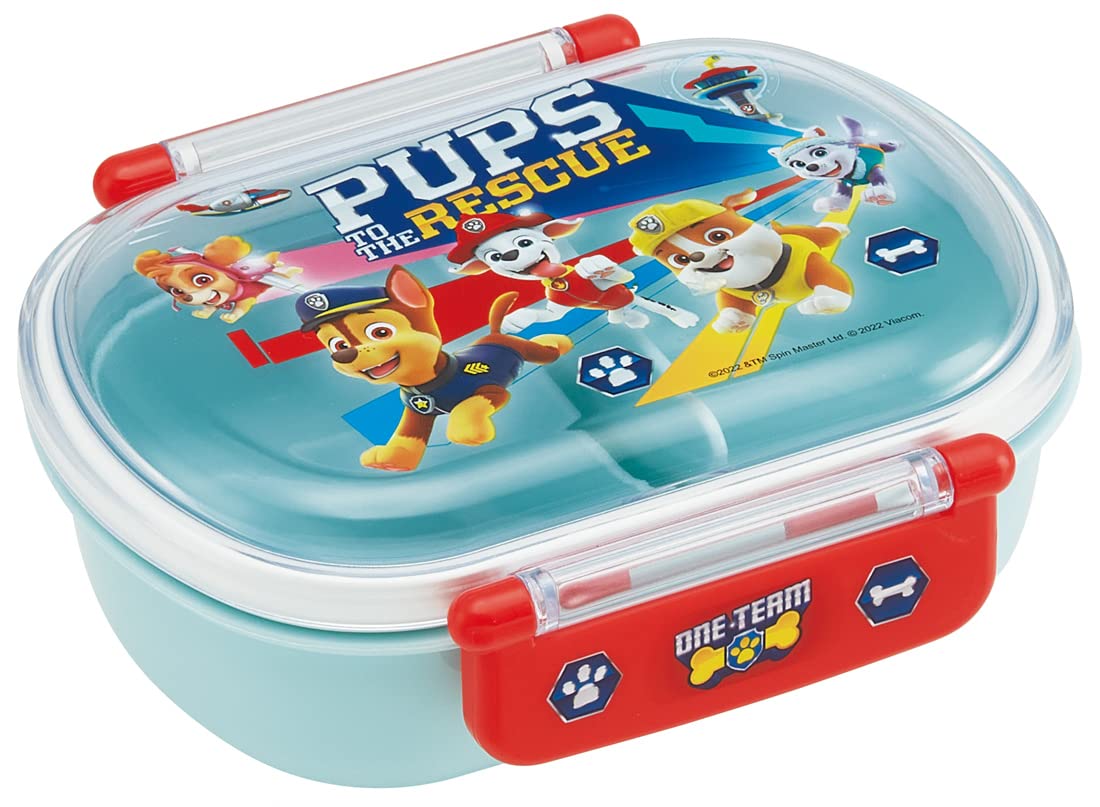 Skater Paw Patrol 360ml Antibacterial Kids Lunch Box - Made in Japan- Japan Figure Store - #1 Bring To You The Best Japanese Goods
