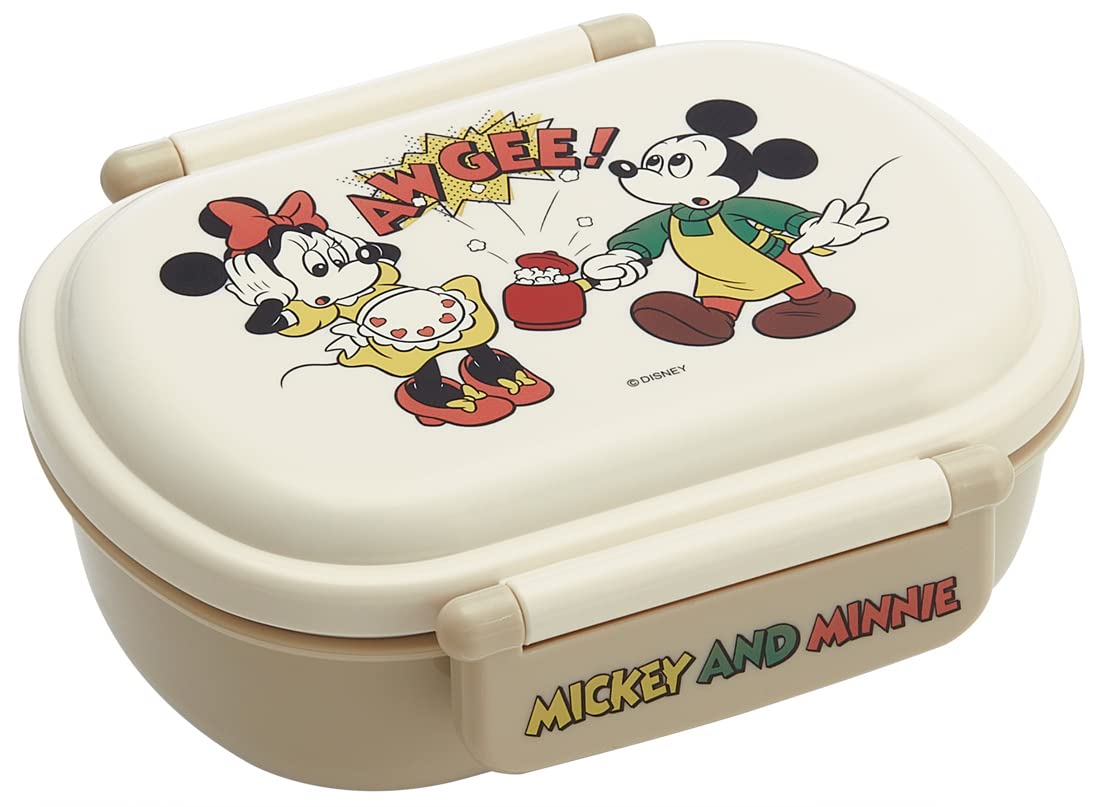 Skater Disney Mickey Mouse Kids 360ml Antibacterial Lunch Box Made in Japan- Japan Figure Store - #1 Bring To You The Best Japanese Goods
