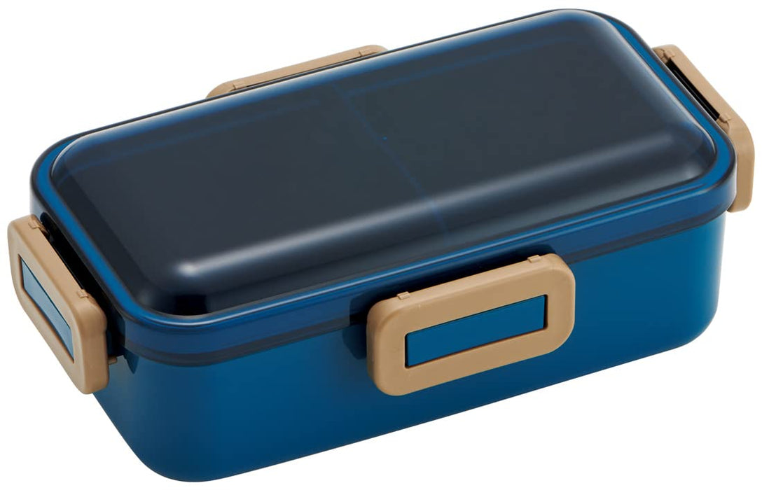 Skater Ocean Blue Lunch Box 530Ml with Antibacterial Dome Lid - For Women Made in Japan- Japan Figure Store - #1 Bring To You The Best Japanese Goods