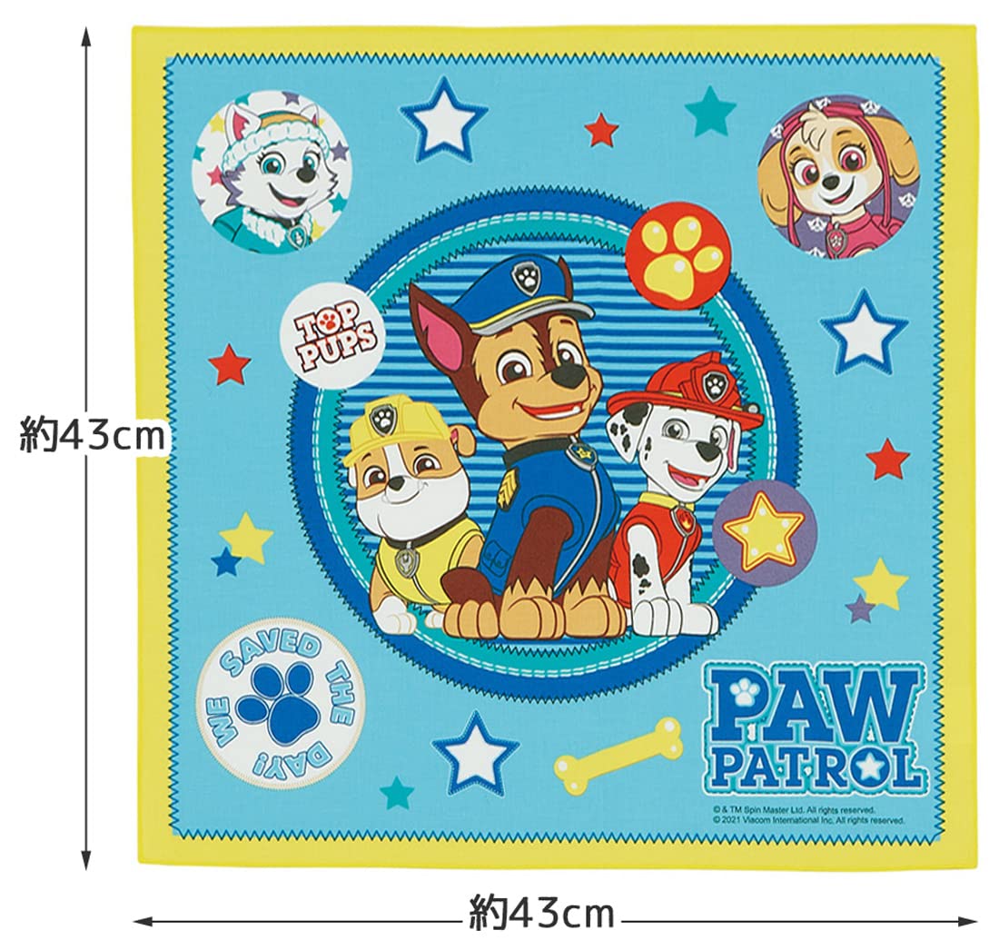 Skater Paw Patrol Lunch Cloth 43x43cm Made in Japan - KB4-A Skater- Japan Figure Store - #1 Bring To You The Best Japanese Goods