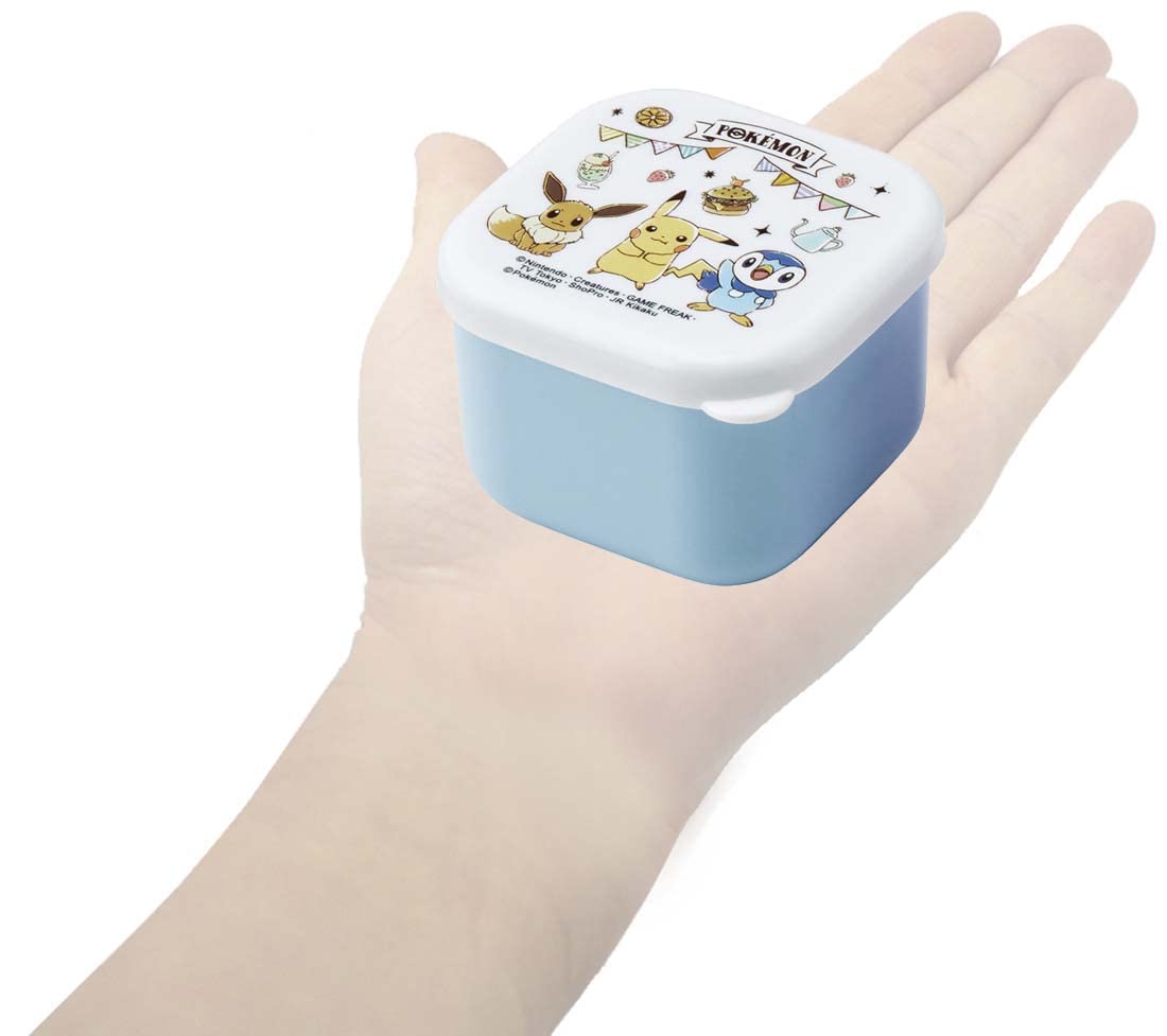 Skater Pokemon Cafe Art Mini Sealable Storage Container 130ml Set of 2 MO1WAG-A- Japan Figure Store - #1 Bring To You The Best Japanese Goods
