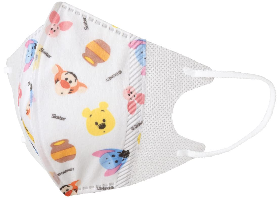 Skater 3-Ply Non-Woven 3D Masks for Children Pack of 10 Disney Winnie The Pooh- Japan Figure Store - #1 Bring To You The Best Japanese Goods
