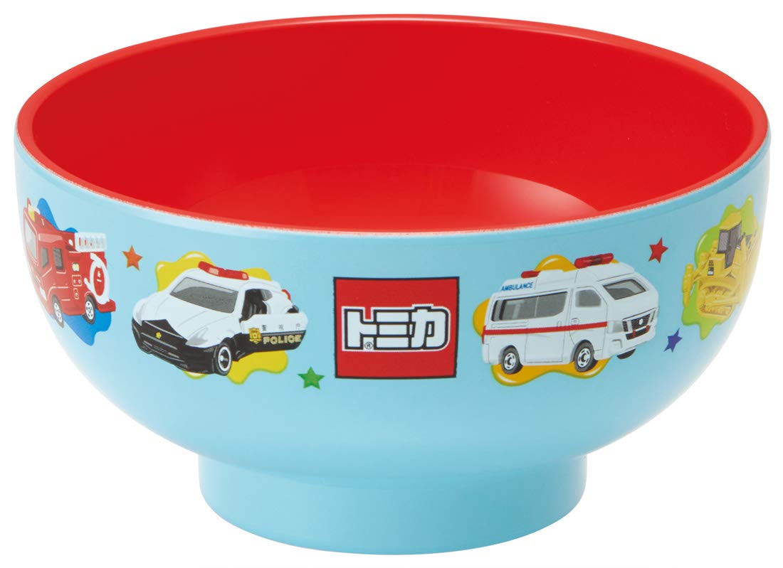Skater 250ml Microwave & Dishwasher Safe Painted Soup Bowl - Tomica N6-A- Japan Figure Store - #1 Bring To You The Best Japanese Goods