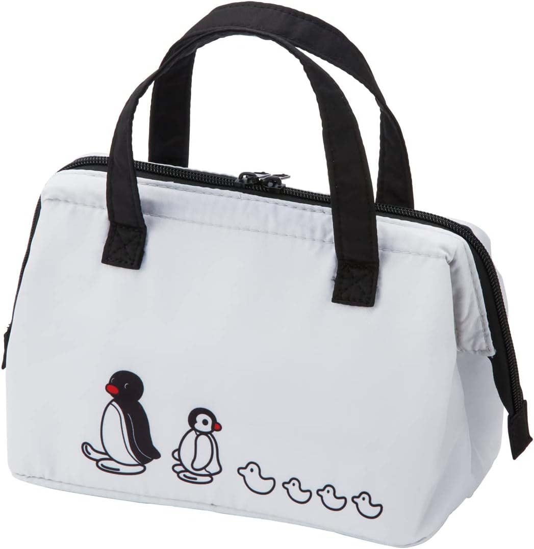 Skater Pingu Cool Lunch Bag with Secure Clasp - Kga1-A- Japan Figure Store - #1 Bring To You The Best Japanese Goods