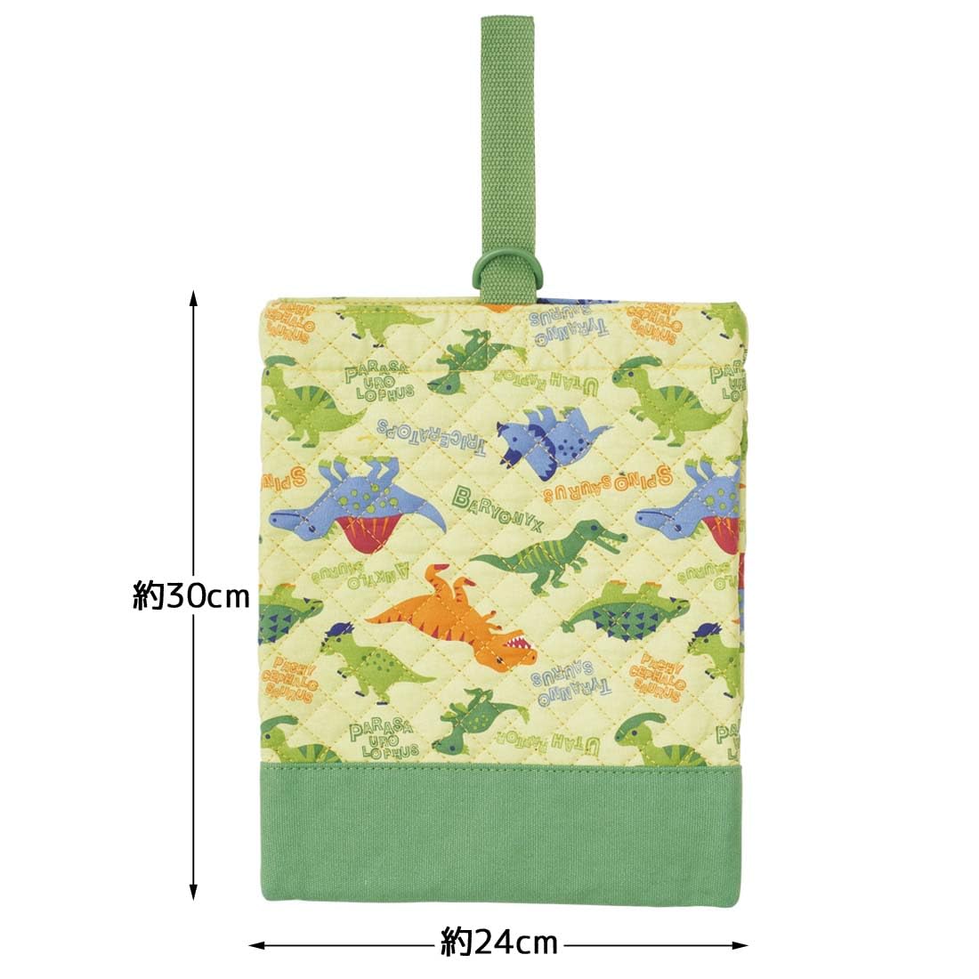 Skater Dinosaur Picture Shoe Bag Size 30cm x 23cm - Kbs1-A- Japan Figure Store - #1 Bring To You The Best Japanese Goods