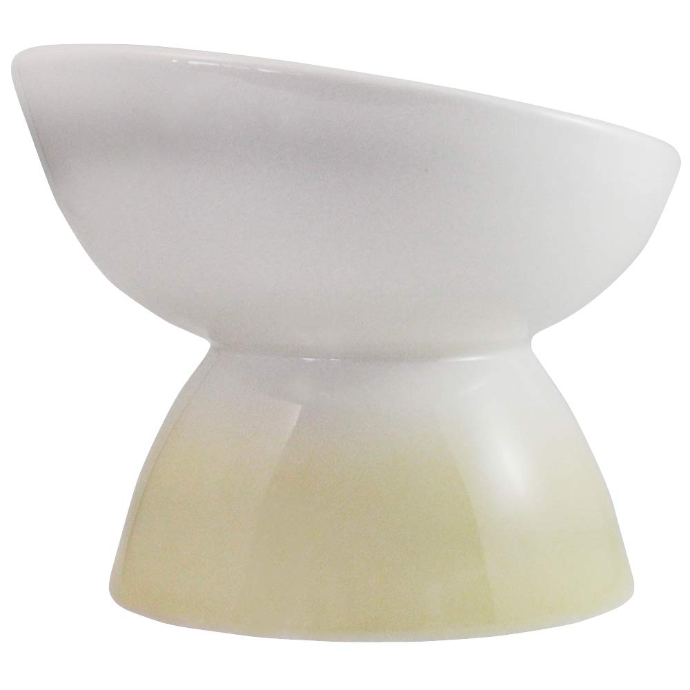 Skater Ceramic Small Dog Bowl and Pet Feeder with Mat in Ivory- Japan Figure Store - #1 Bring To You The Best Japanese Goods