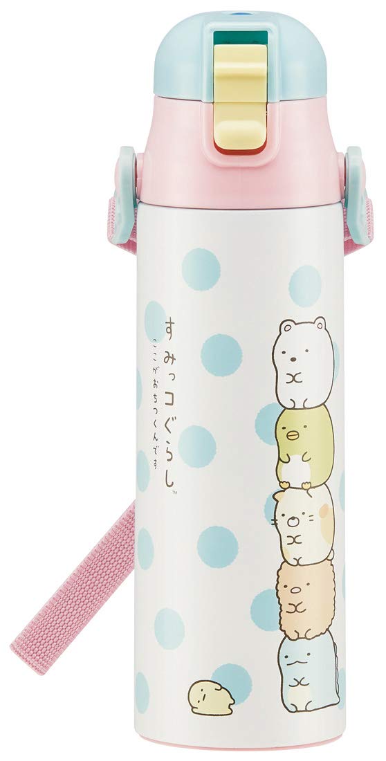 Skater Sumikko Gurashi Stainless Steel Sport Water Bottle Direct Drinking 580ml - Sdc6N- Japan Figure Store - #1 Bring To You The Best Japanese Goods