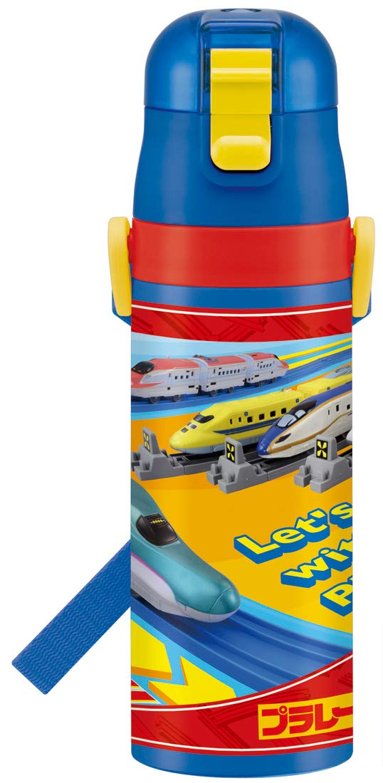 Skater Stainless Steel 20oz Water Bottle for Children - Plarail Sdc4 Design- Japan Figure Store - #1 Bring To You The Best Japanese Goods