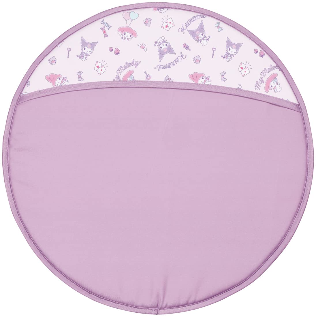 Skater Kawaii Adult Steering Wheel Cover - My Melody & Kuromi Sanrio Heat Shield CHDC1-A- Japan Figure Store - #1 Bring To You The Best Japanese Goods