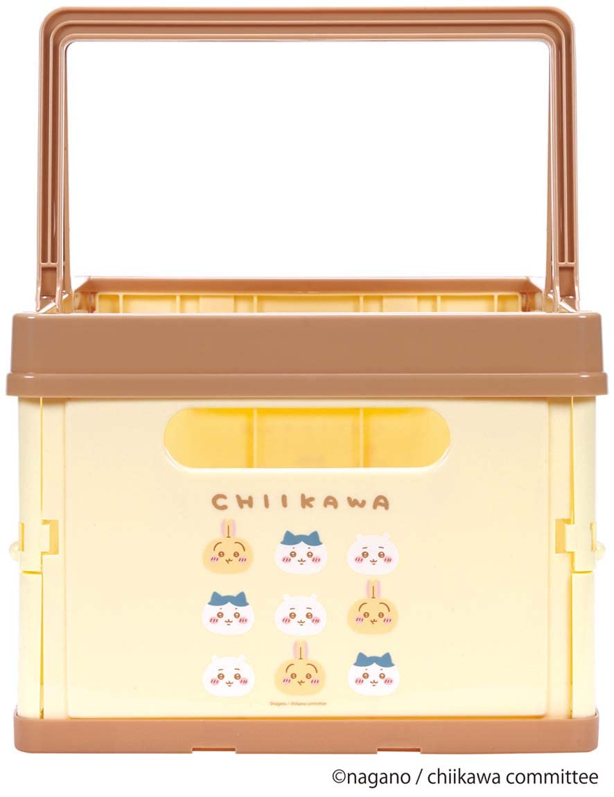 Skater Chiikawa Folding Storage Box Case Basket 38x25x19.5 cm BWOT13-A- Japan Figure Store - #1 Bring To You The Best Japanese Goods