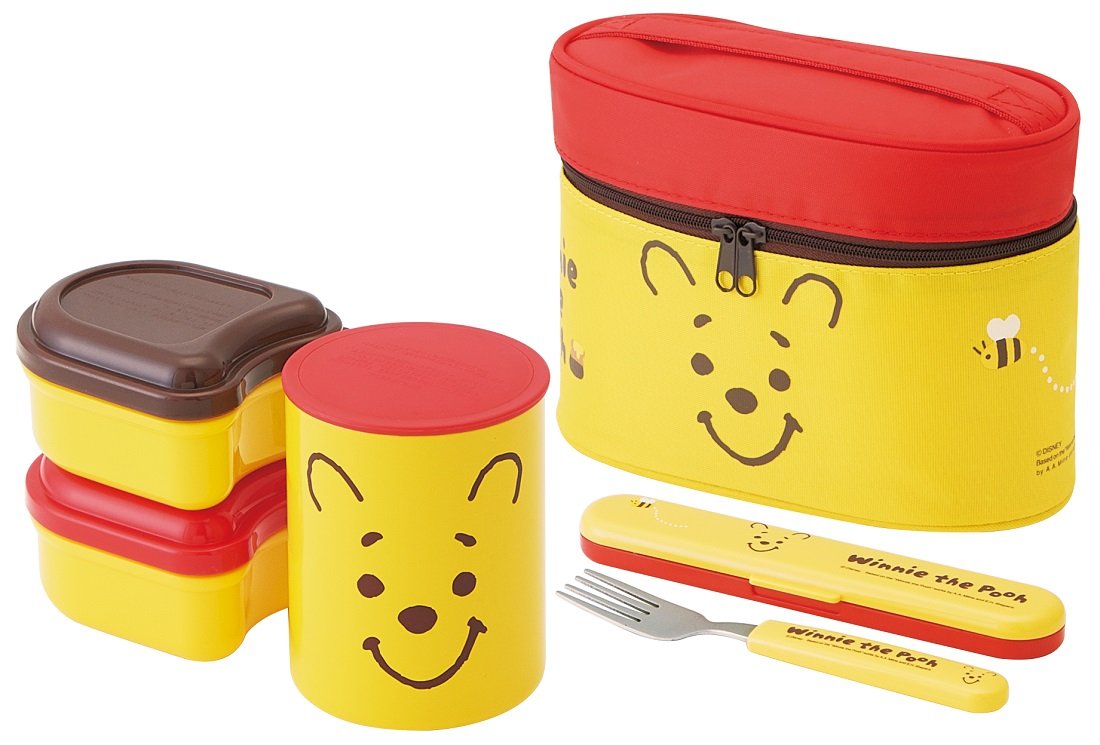 Skater Yellow Thermal Lunch Jar High-Capacity 560ml - Kcljc6- Japan Figure Store - #1 Bring To You The Best Japanese Goods