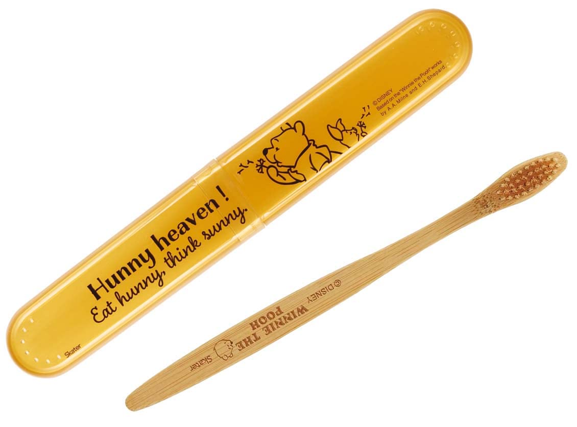 Skater Disney Winnie The Pooh Toothbrush Case TBC2-A - Kids Hygiene Accessory- Japan Figure Store - #1 Bring To You The Best Japanese Goods