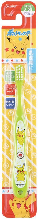 Skater Pokemon Soft Toothbrush for Preschoolers Ages 3-5 14cm - tb5s-a- Japan Figure Store - #1 Bring To You The Best Japanese Goods