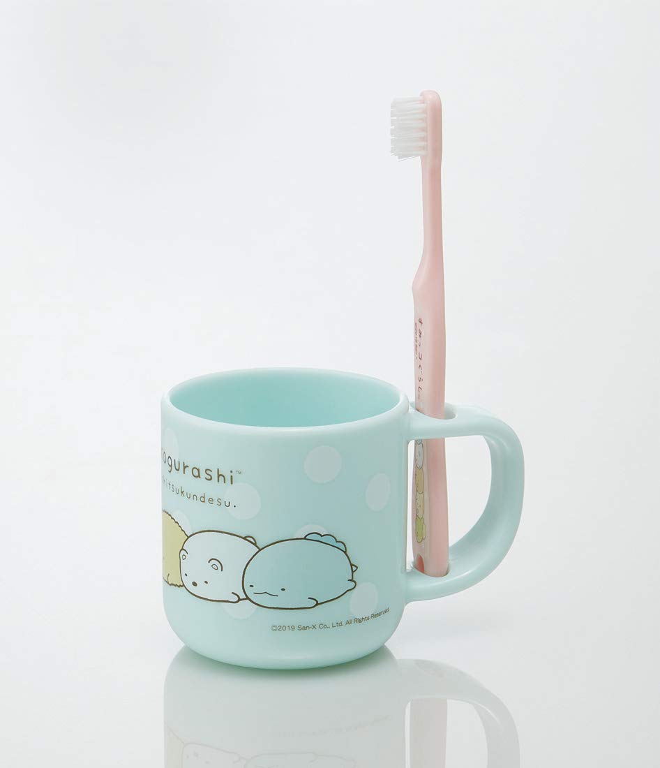 Skater Sumikko Gurashi Toothbrush Set with Cup & Stand for Kids 180ml 14.5cm- Japan Figure Store - #1 Bring To You The Best Japanese Goods