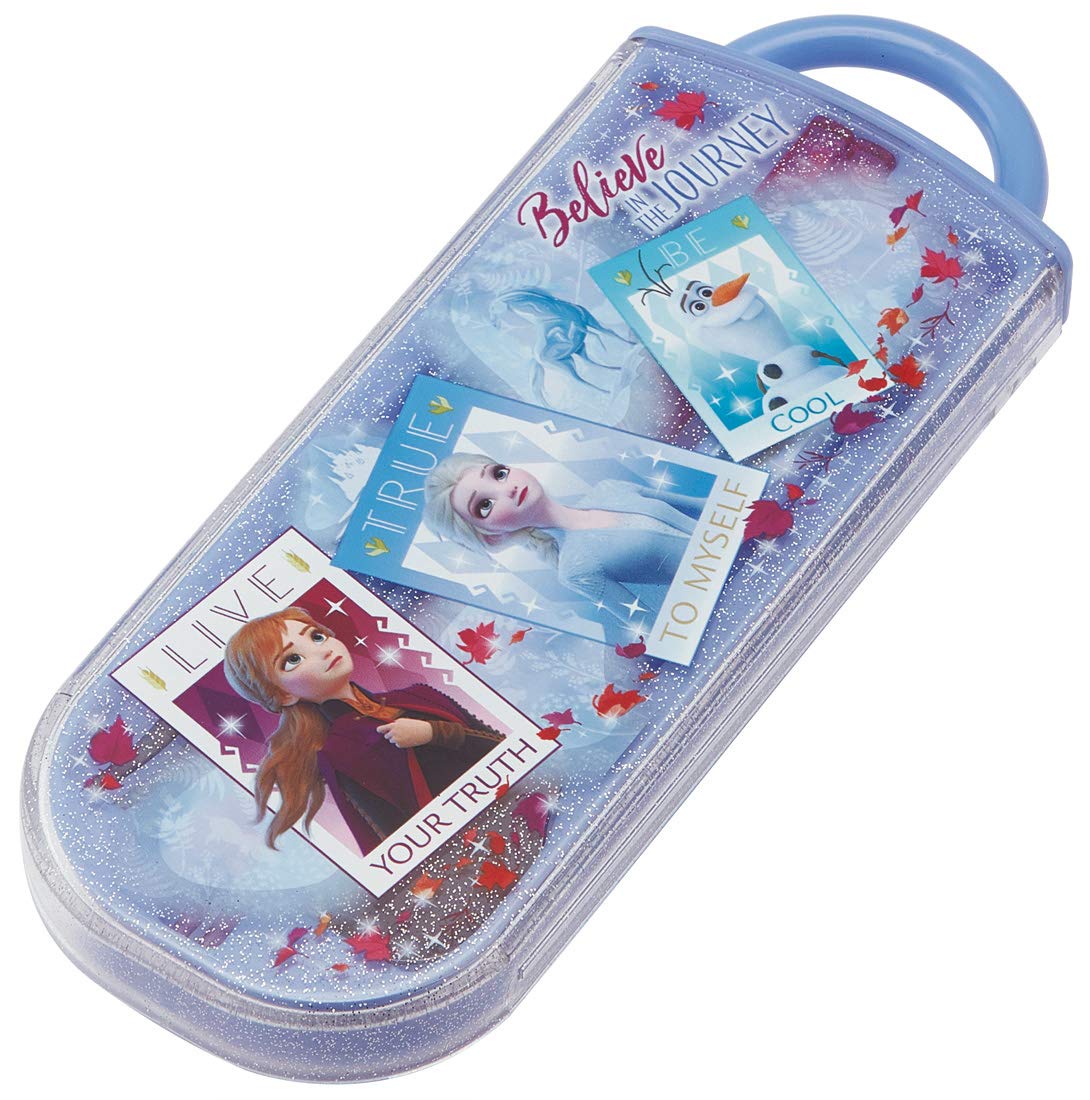 Skater Disney Frozen 2 Trio Set - 16.5cm Chopsticks Spoon Fork Made in Japan- Japan Figure Store - #1 Bring To You The Best Japanese Goods