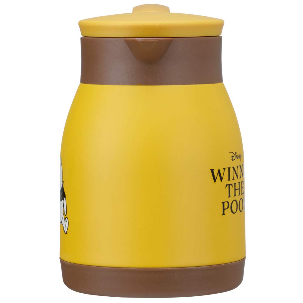 Skater Disney Winnie The Pooh 600ml Double Walled Stainless Steel Vacuum Pot- Japan Figure Store - #1 Bring To You The Best Japanese Goods