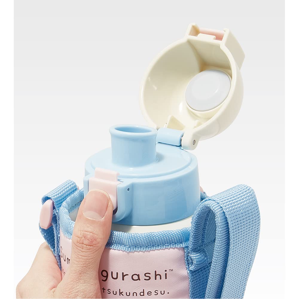 Skater 400ml Stainless Steel Children's Water Bottle with Cover Sumikko Gurashi Design- Japan Figure Store - #1 Bring To You The Best Japanese Goods