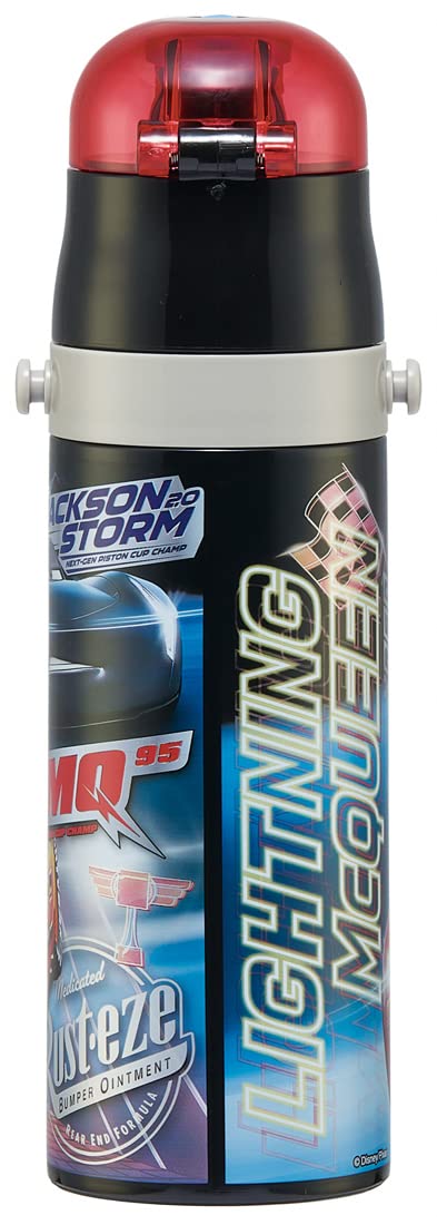 Skater Disney Cars Stainless Steel Water Bottle for Boys 470ml Sports Drink Bottle- Japan Figure Store - #1 Bring To You The Best Japanese Goods