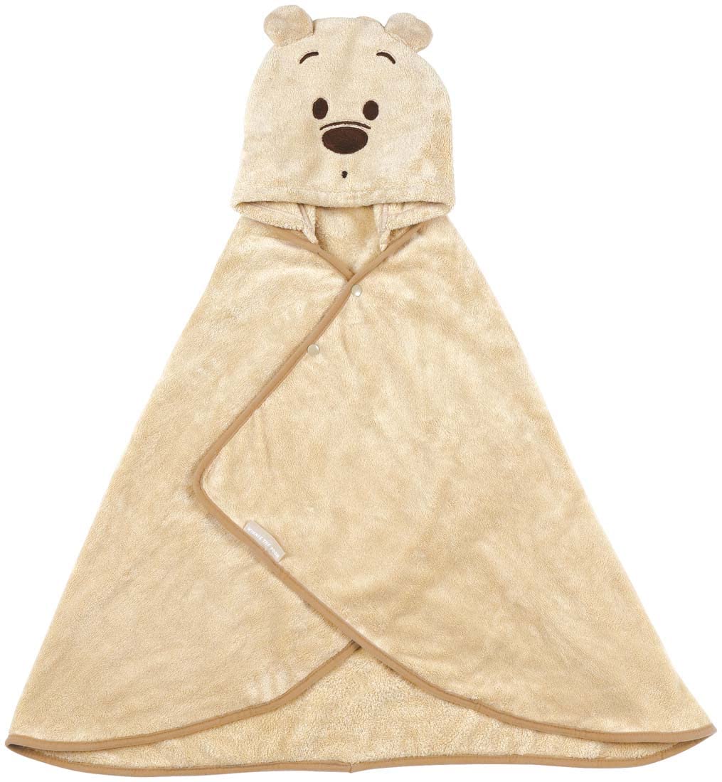 Skater Disney Winnie The Pooh Quick-Drying Hooded Bath Poncho 108cm x 92cm BPO1-A- Japan Figure Store - #1 Bring To You The Best Japanese Goods