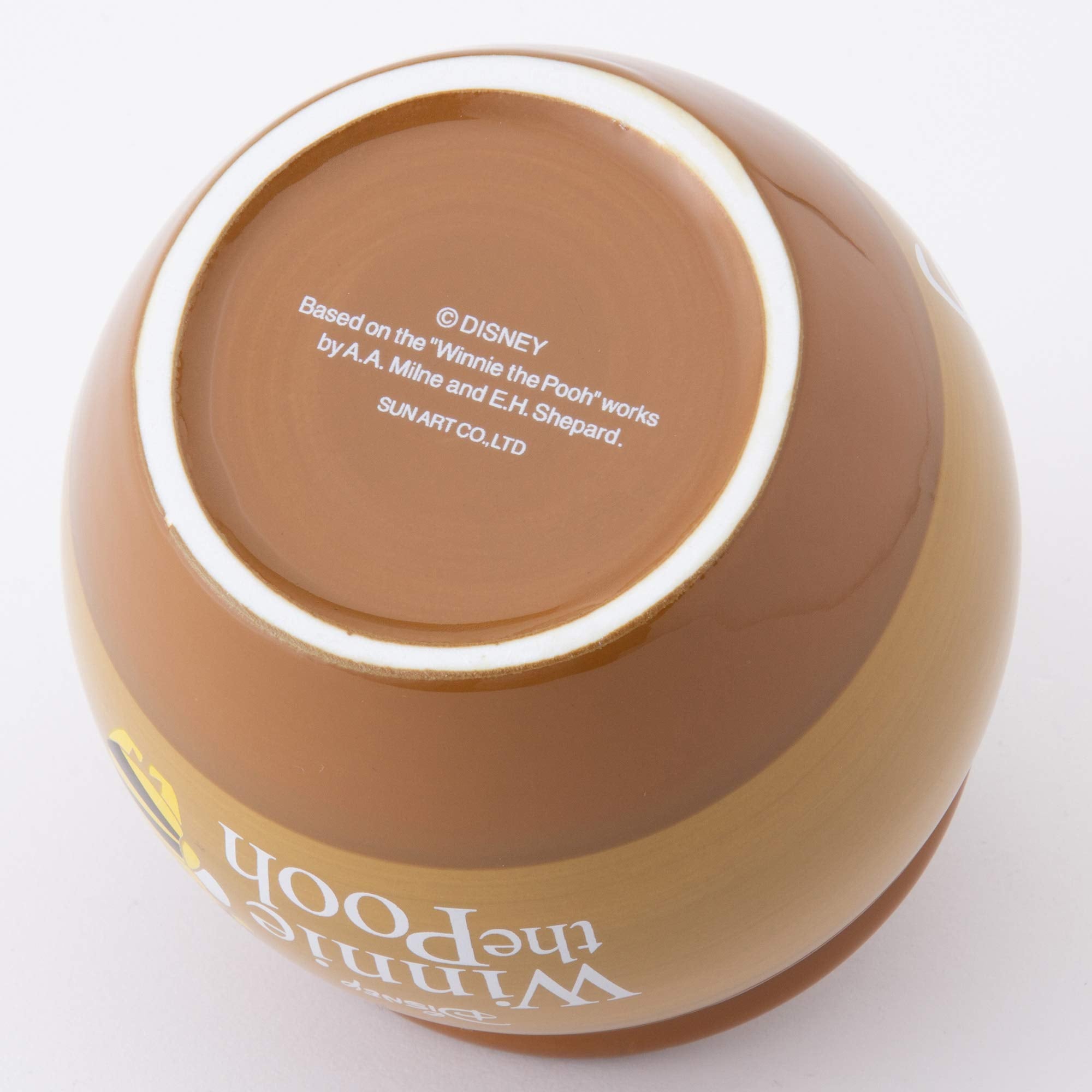 Sun Art Disney Winnie The Pooh Honey Pot Canister 13.5cm Tableware Storage- Japan Figure Store - #1 Bring To You The Best Japanese Goods