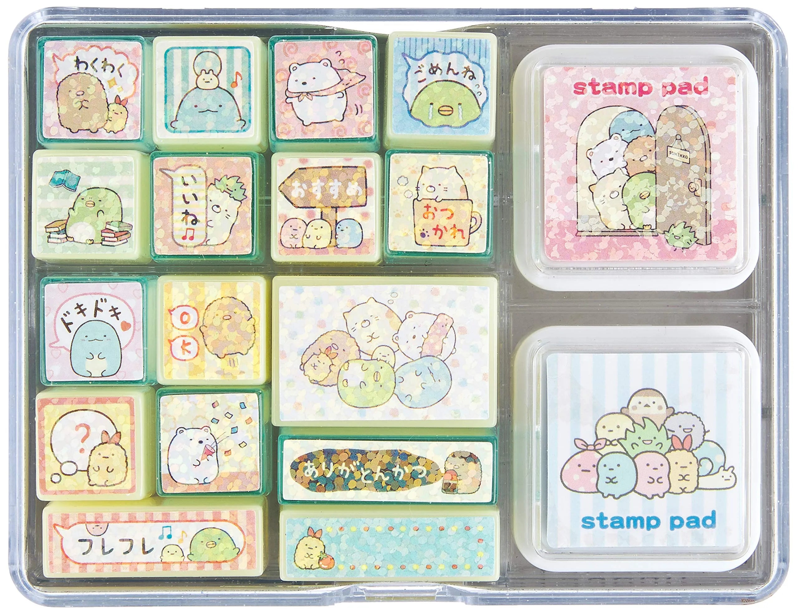 SAN-X Sumikko Gurashi Stamp Set- Japan Figure Store - #1 Bring To You The Best Japanese Goods