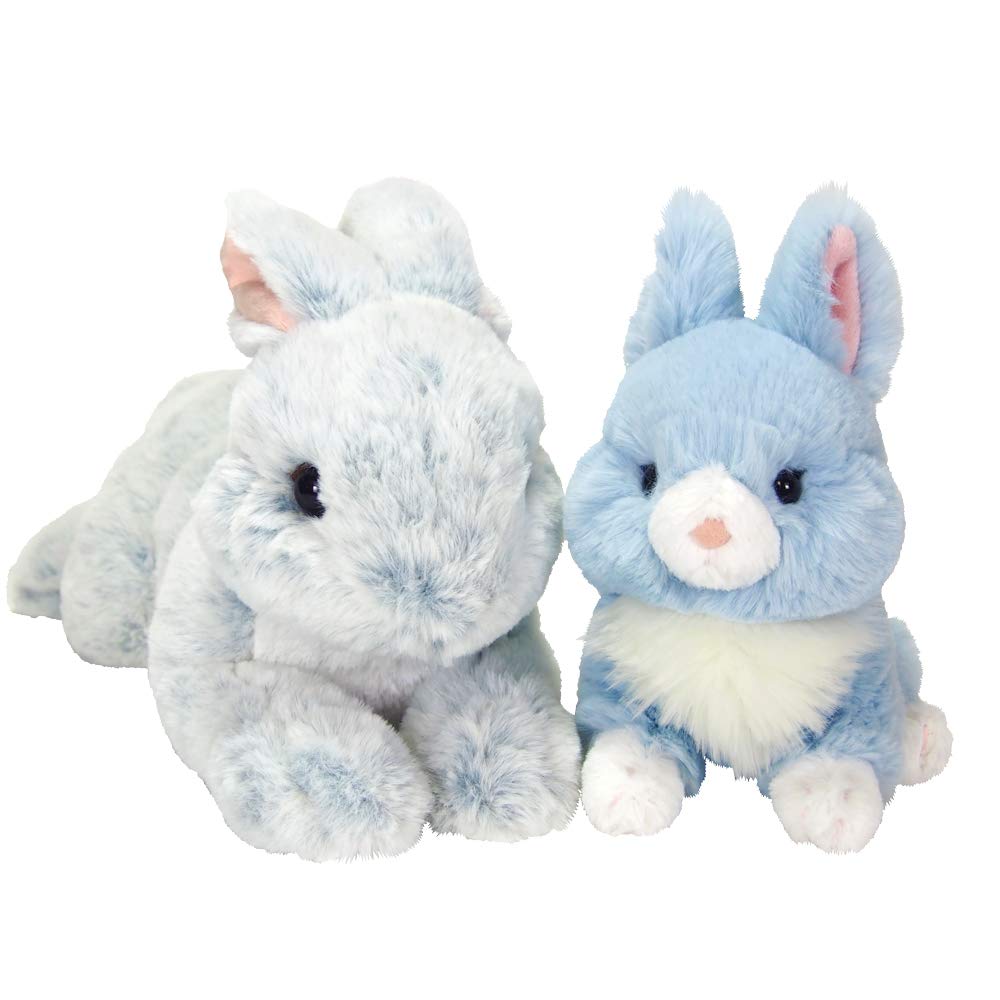 SUNLEMON Plush Doll Lapinou Netherland Dwarf Rabbit Blue- Japan Figure Store - #1 Bring To You The Best Japanese Goods