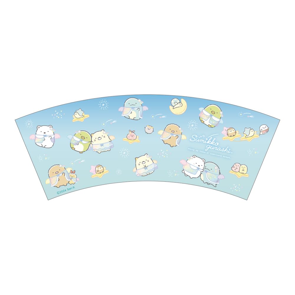 T'S Factory Sumikko Gurashi 190ml Blue Water Cup Starry Sky Walk- Japan Figure Store - #1 Bring To You The Best Japanese Goods