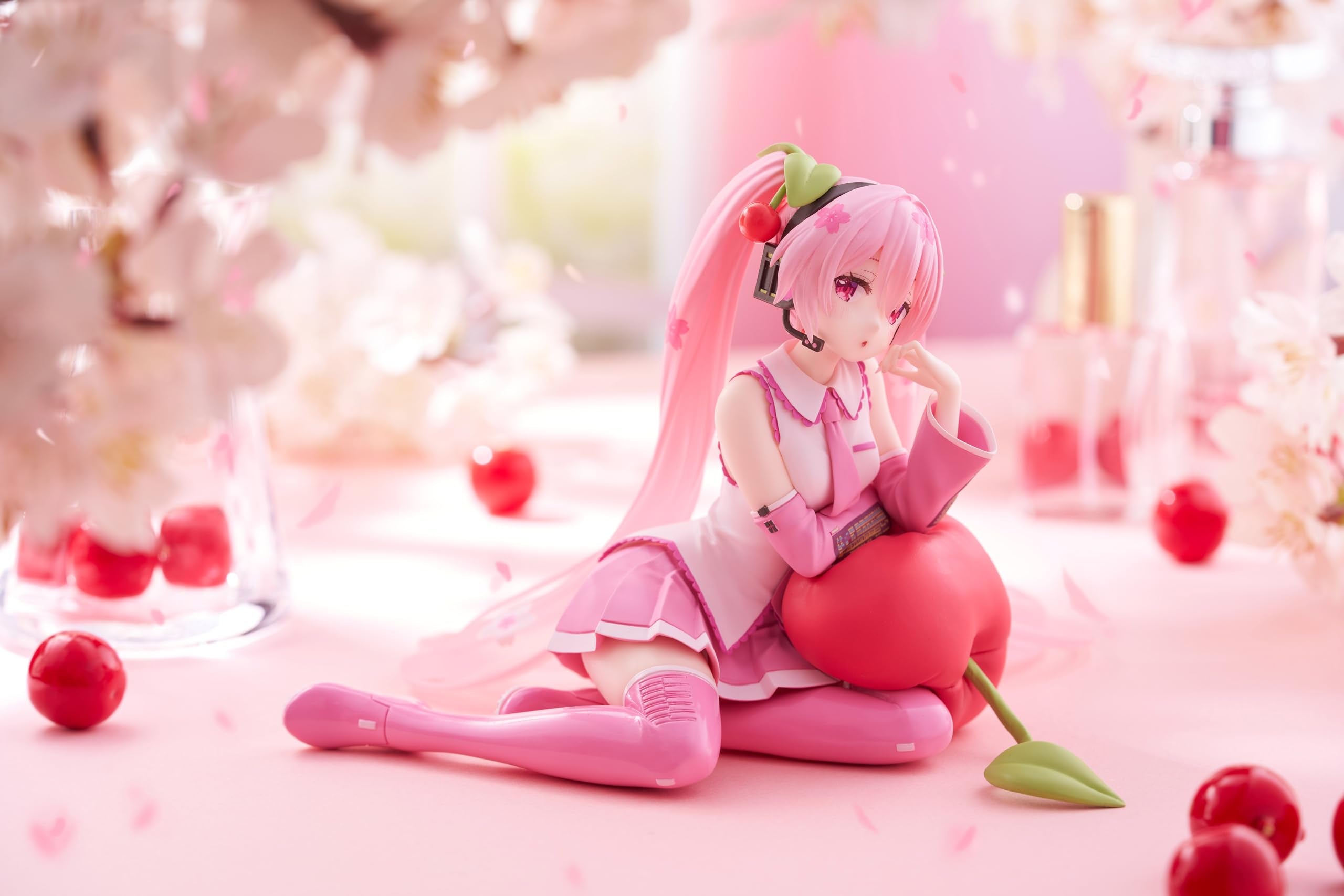 Taito Sakura Miku Cherry Cushion Ver Cute Tabletop Figure