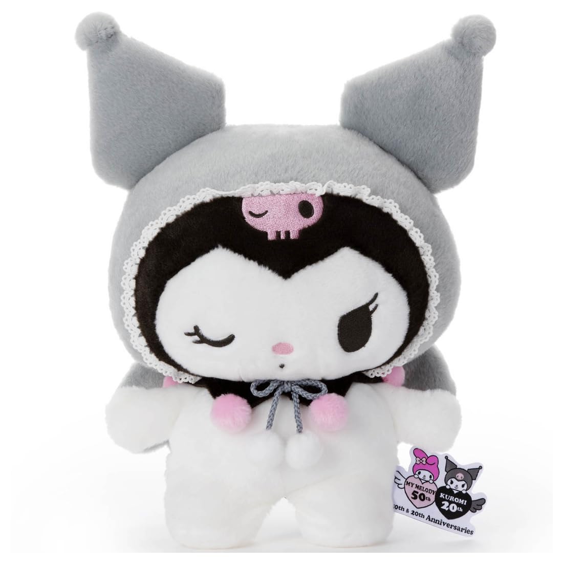 Takara Tomy Arts Sanrio Pyokorin Kuromi 20th Anniversary Plush Japan Edition- Japan Figure Store - #1 Bring To You The Best Japanese Goods