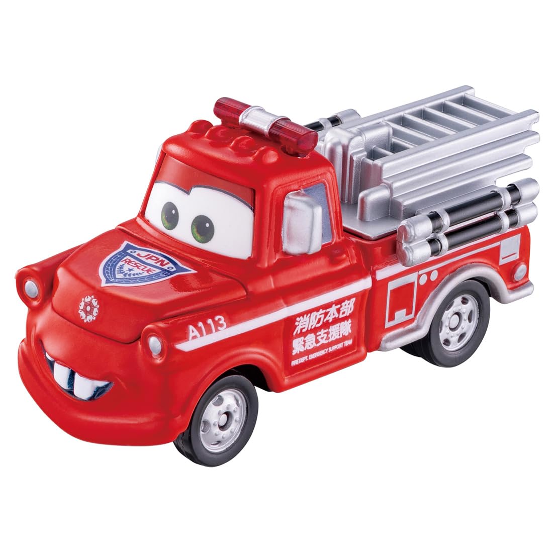 Takara Tomy Disney Cars Tomica C-38 Mater Fire Engine Mini Car Toy Ages 3+- Japan Figure Store - #1 Bring To You The Best Japanese Goods