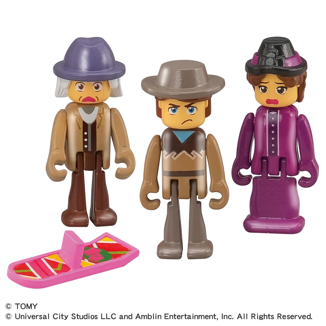 Takara Tomy Plarail Back to the Future Steam Locomotive Toy for Ages 3+