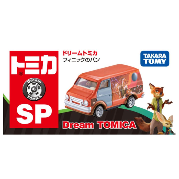 Takara Tomy Tomica Dream Finnick's Van, mini voiture jouet pour enfants de 3 ans et plus.