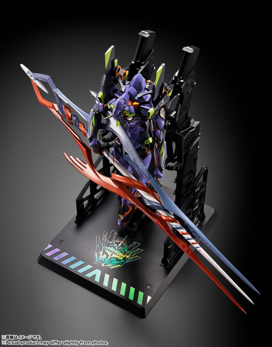 Tamashii Nations Metal Build Evangelion Unit 01 Figure 220mm with Spear