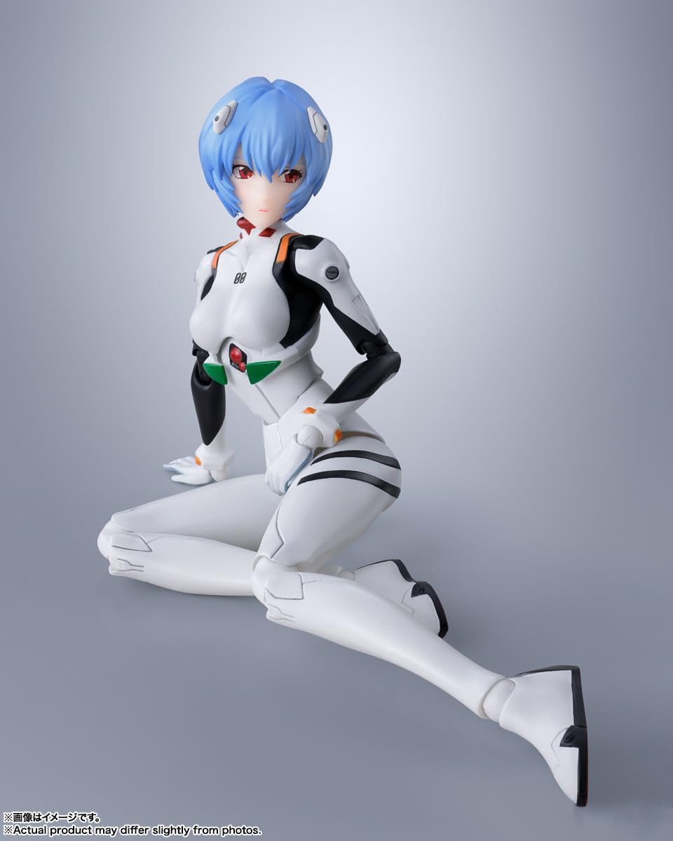 Tamashii Nations SH Figuarts Rei Ayanami 135mm PVC ABS Movable Figure Evangelion
