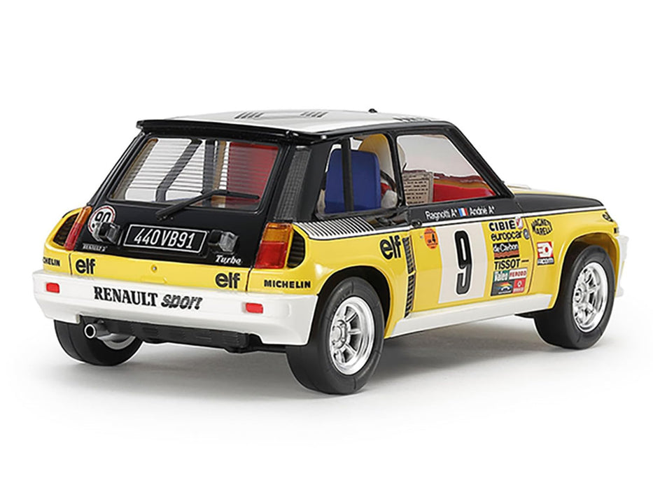 Tamiya Renault 5 Turbo Rally, modèle réduit à l'échelle 1/24, série de voitures de sport 24027