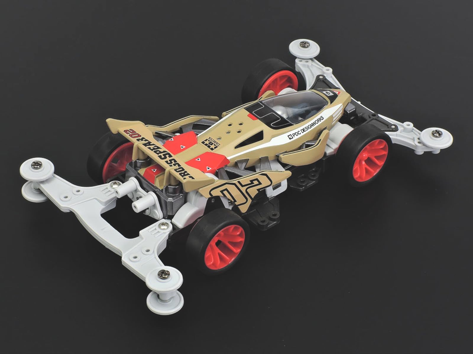 Tamiya Cross Spear 1/32 Mini 4WD VZ Chassis Racer Series 104 18104