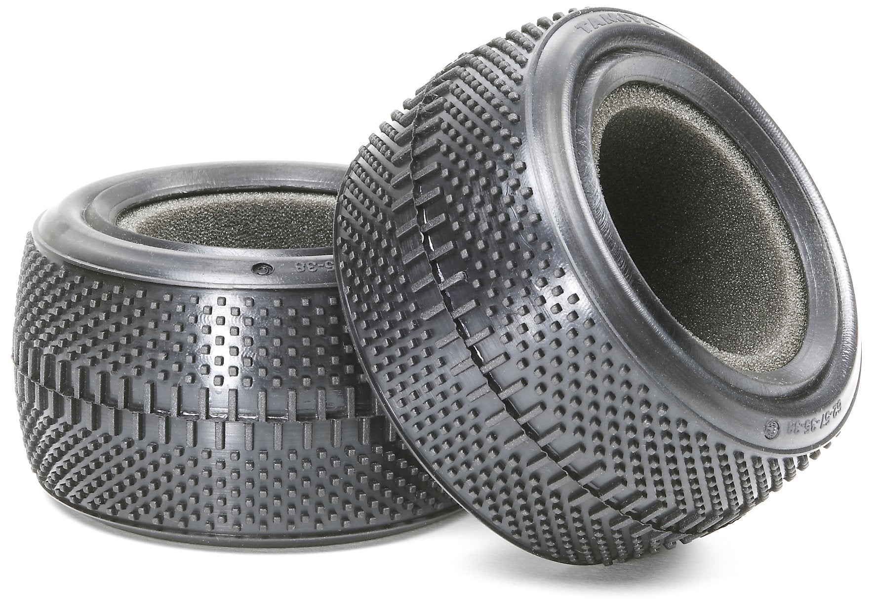 Tamiya Op.1188 Dual Block Rear Wheel Tire 54188 62/35- Japan Figure Store - #1 Bring To You The Best Japanese Goods