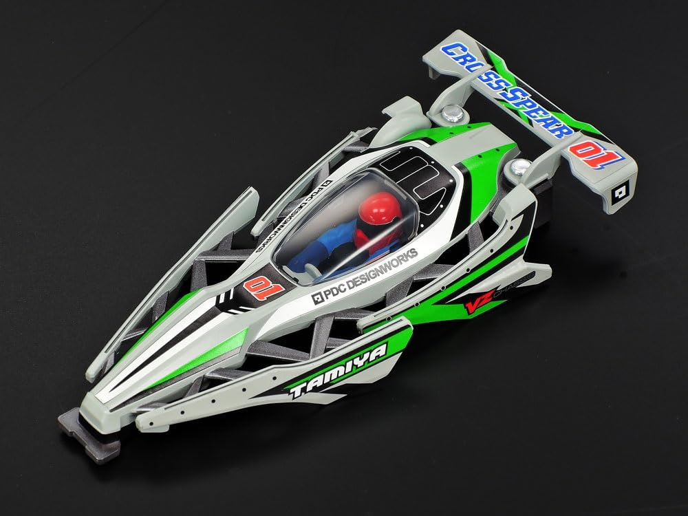 Tamiya VZ Chassis Cross Spear 01 Mini 4WD Racer Series No.103 18103- Japan Figure Store - #1 Bring To You The Best Japanese Goods