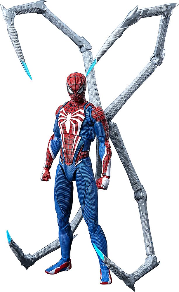 Figurine articulée Threezero DLX Spider-Man Advanced Suit 2.0 à l'échelle 1/12