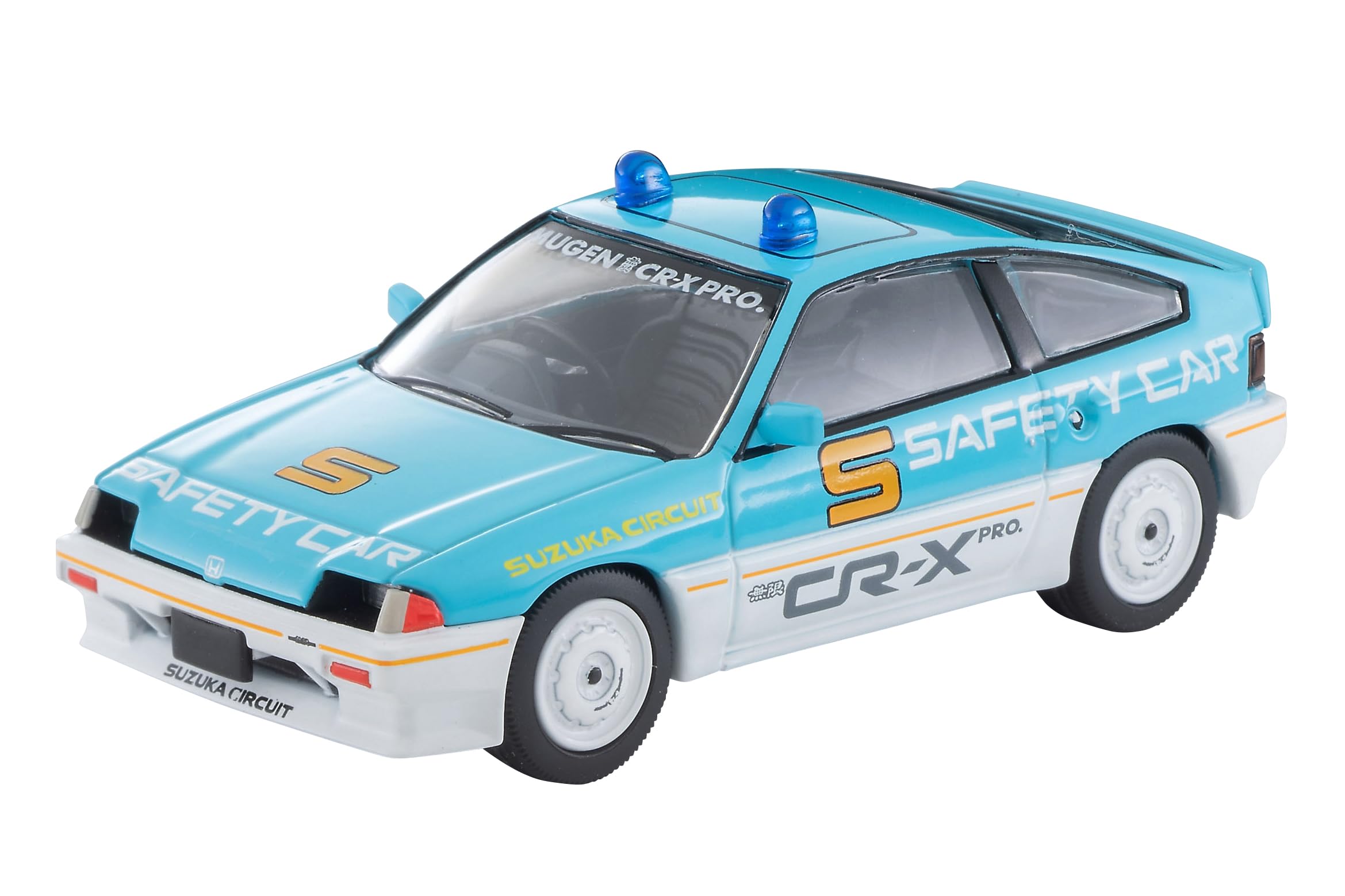 Tomytec Tomica Limited Vintage Neo 1/64 Honda Ballade CR-X Mugen Suzuka Safety Car- Japan Figure Store - #1 Bring To You The Best Japanese Goods