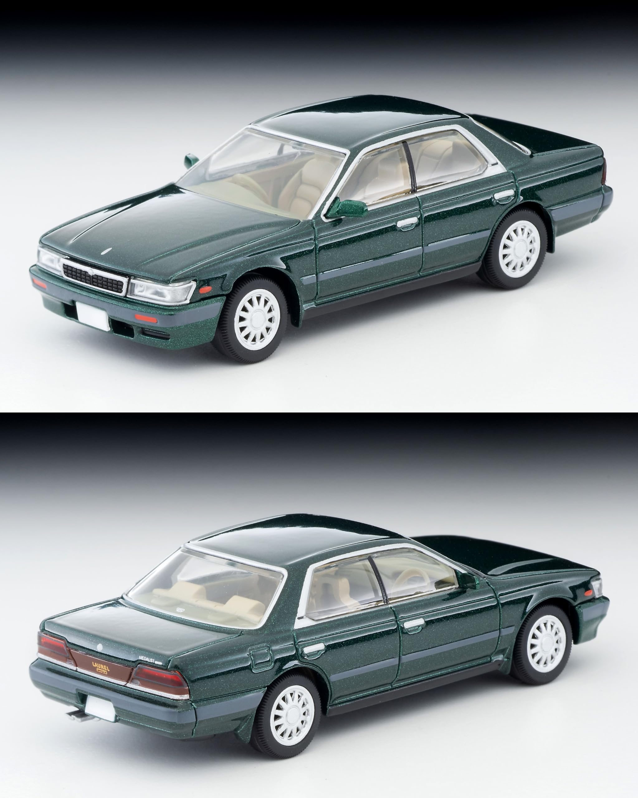 Tomytec Tomica Nissan Laurel Twin Cam 24V Medalist 1989 Green Model Lv-N238C- Japan Figure Store - #1 Bring To You The Best Japanese Goods