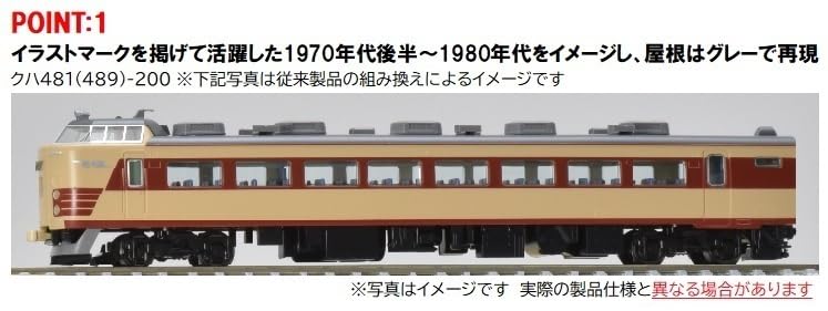 Tomytec Tomix N Gauge Jnr 485 Series 481-200 Basic Set 98589 Model Train- Japan Figure Store - #1 Bring To You The Best Japanese Goods