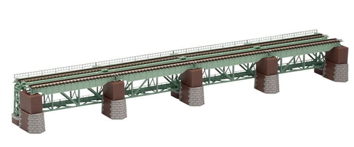 Tomytec Tomix N Gauge Green Upper Deck Iron Bridge Set 3270 Railway Model- Japan Figure Store - #1 Bring To You The Best Japanese Goods