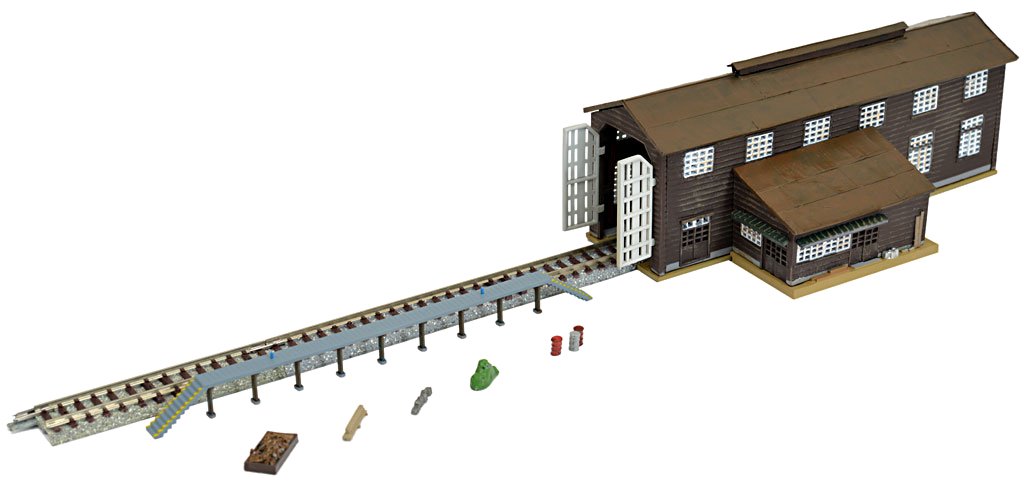 Tomytec Diorama Collection 021-3 Train Shed A3 - Detailed Model Supplies- Japan Figure Store - #1 Bring To You The Best Japanese Goods