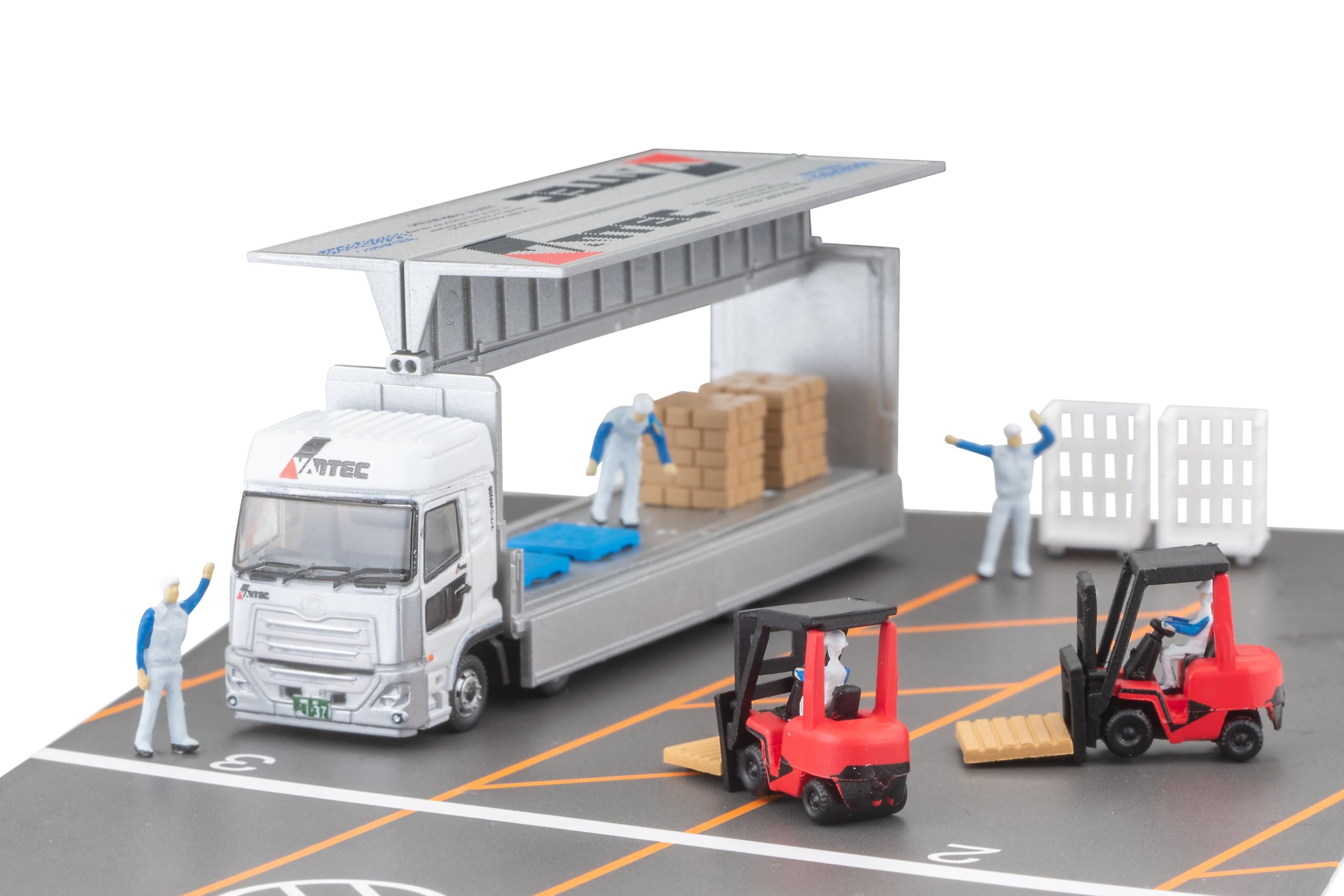 Tomytec Truck Collection Logistics Site Wing Van Set G Vantech- Japan Figure Store - #1 Bring To You The Best Japanese Goods