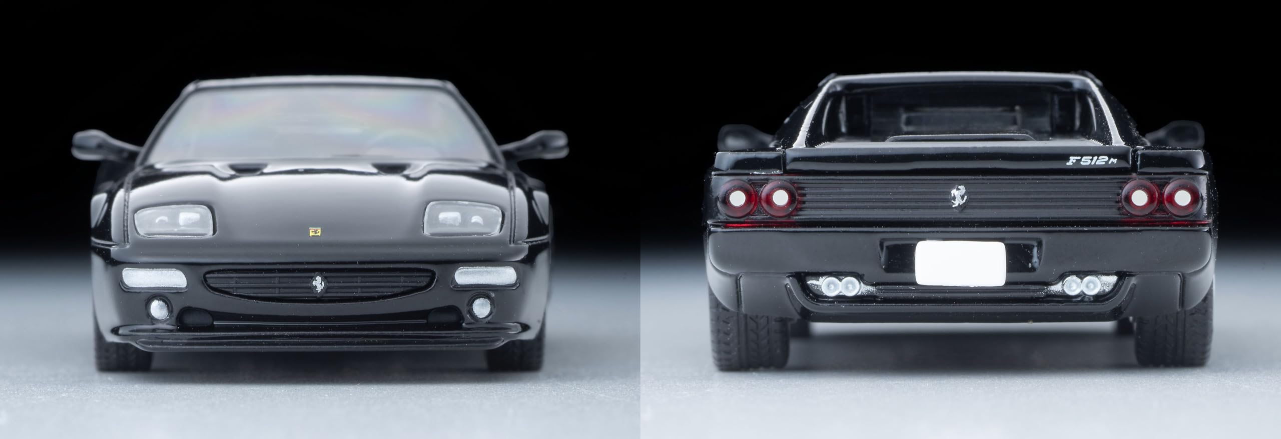 Tomytec Tomica Limited Vintage Neo Ferrari F512 M 1/64 Scale Black Model
