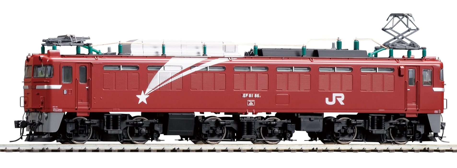 Locomotive électrique Tomytec Tomix HO Gauge JR EF81 Hokutosei Color Prestige