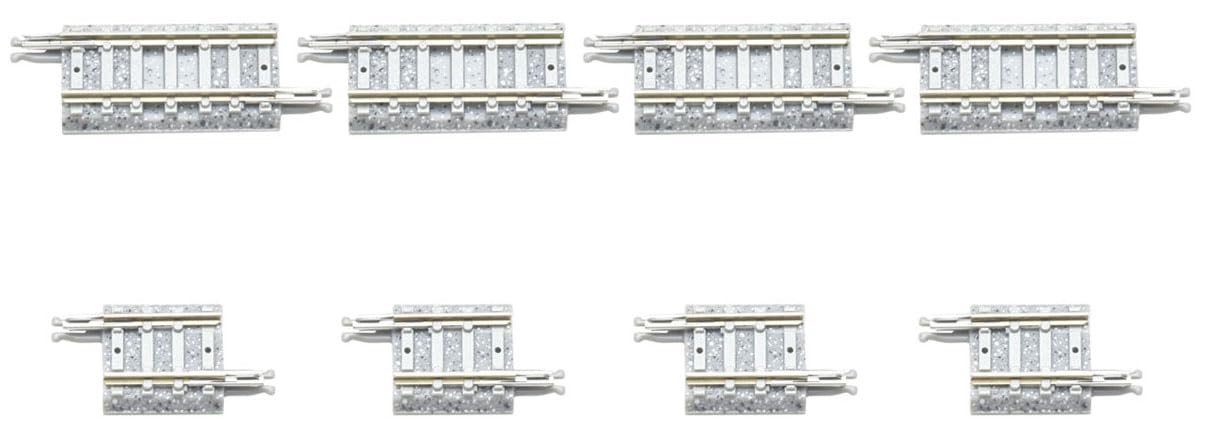 Tomytec Tomix N Gauge Model Railroad Fractional Pc Rail Set 8 Pieces 1098